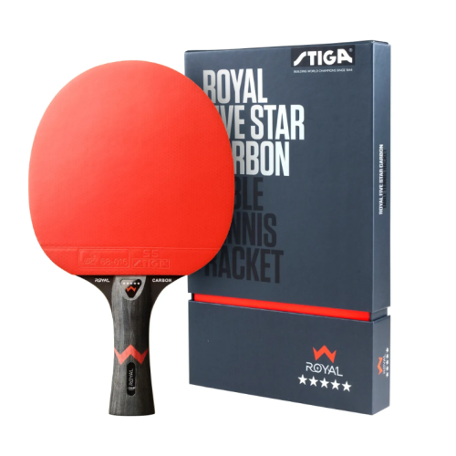 Купить Ракетка для настольного тенниса  Stiga Royal Carbon 5 Star FL (1215-2818-01) в Киеве - фото №1